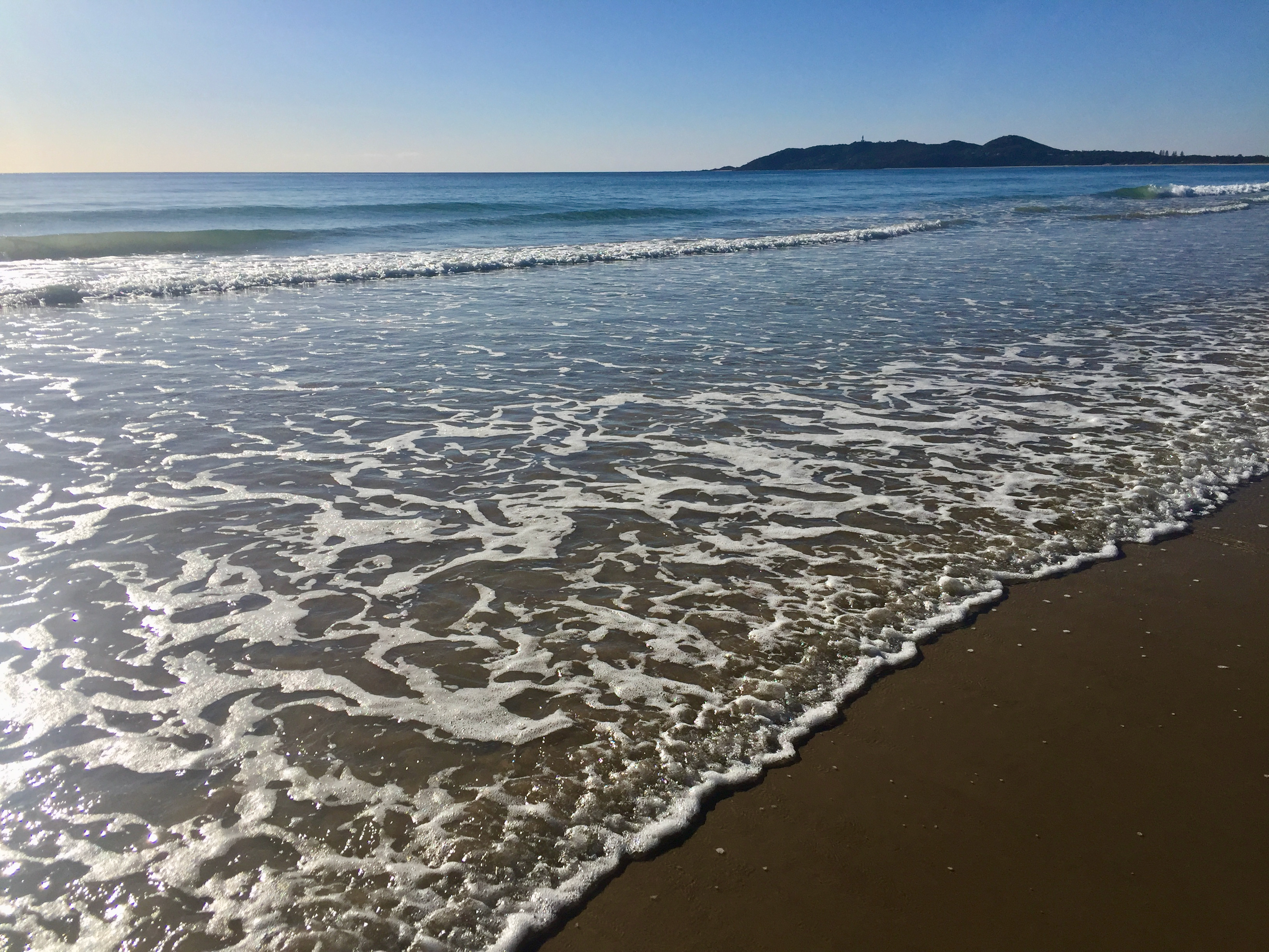 Calm ocean waters